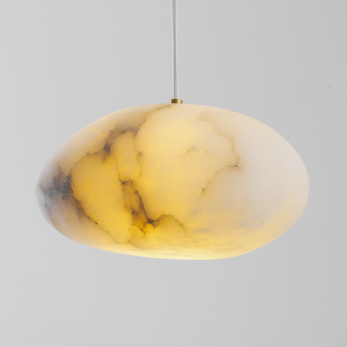 Lampada a sospensione Pebbles in Alabastro