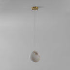 Lampada a sospensione Pebbles in Alabastro