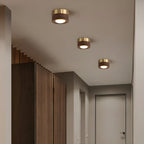WalnutLume Light – Moderno lampadario a LED in legno di noce