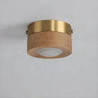 WalnutLume Light – Moderno lampadario a LED in legno di noce