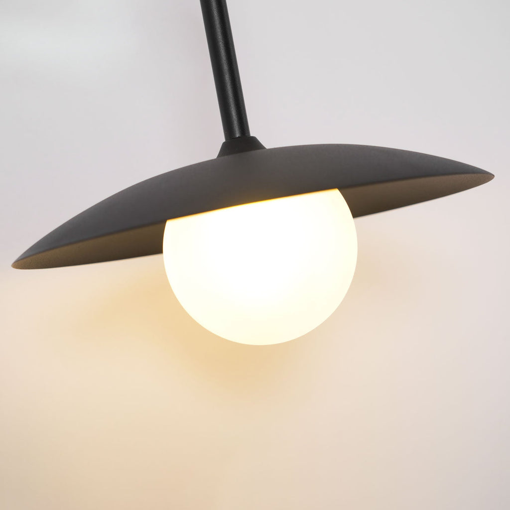 Lampada da parete Gea con braccio oscillante