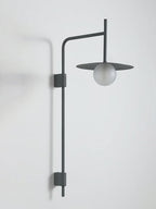 Lampada da parete Gea con braccio oscillante
