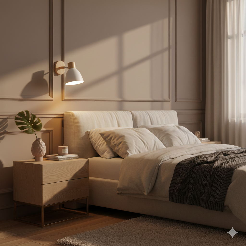 Applique a parete LED in legno a cono moderno minimalista | 1 luce