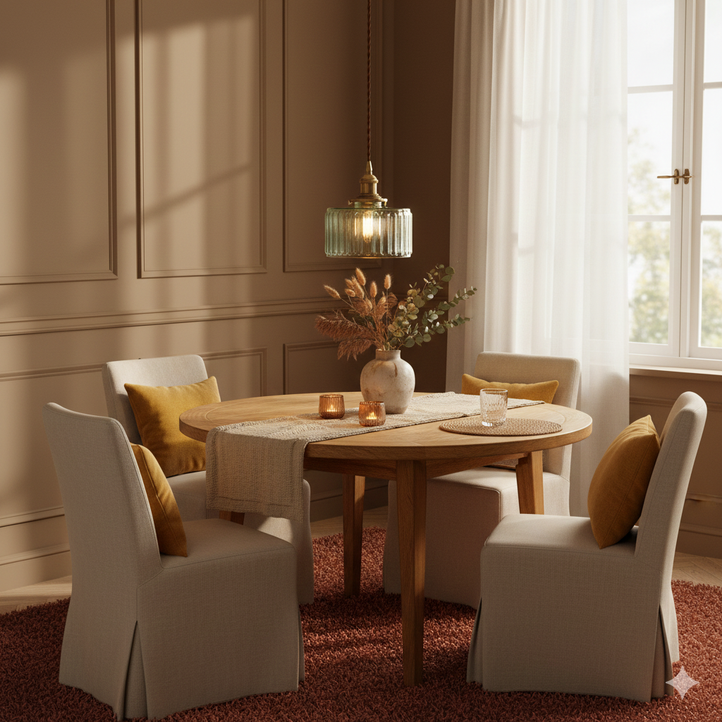 Lampada a Sospensione Circolare in Vetro Texture Ottone