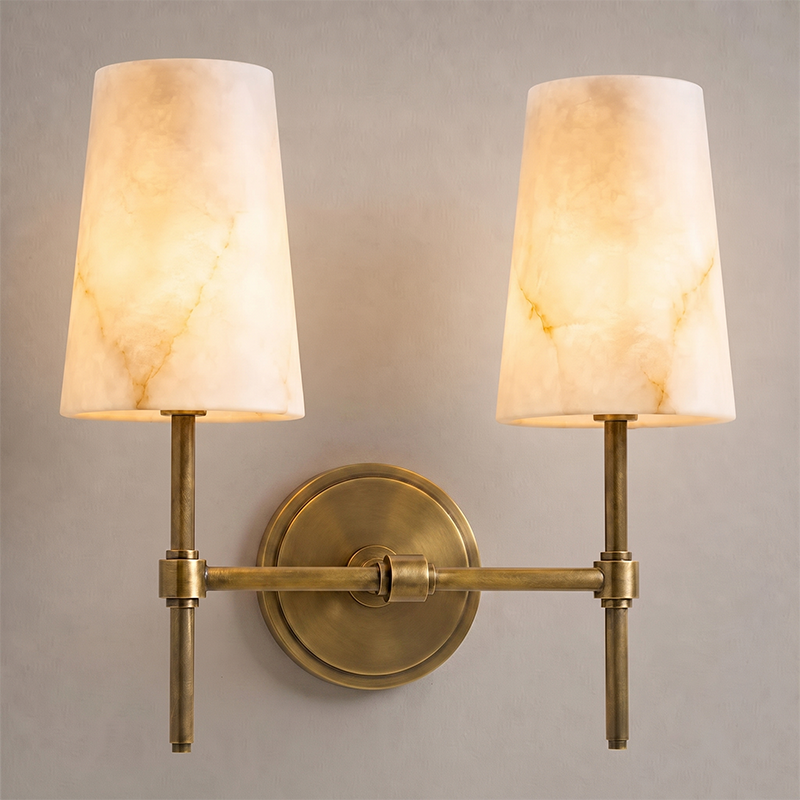 Applique da muro Hillsdale Alabaster