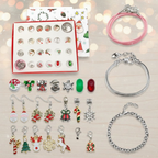 Calendario dell'Avvento Fai-da-te 2026 per Ragazze – Set di Gioielli e Bracciali