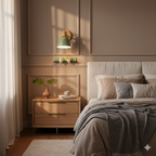 Applique a parete LED in legno a cono moderno minimalista | 1 luce