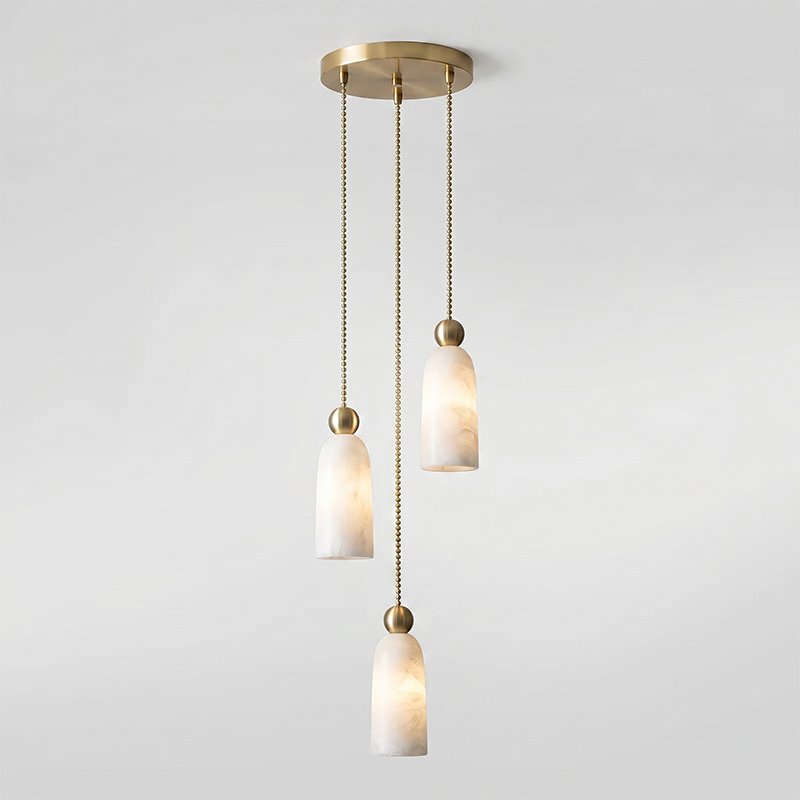 Lampadario in Alabastro Spagnolo