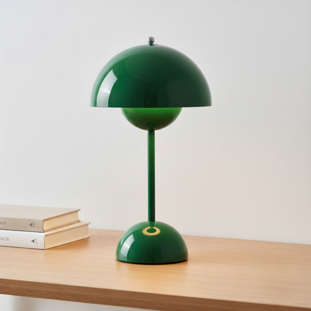 NordicNest Lampada da Tavolo Scandinava | Dimmerabile, Moderna & Lampada da Notte