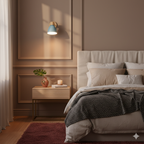 Applique a parete LED in legno a cono moderno minimalista | 1 luce