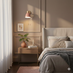Applique a parete LED in legno a cono moderno minimalista | 1 luce