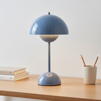 NordicNest Lampada da Tavolo Scandinava | Dimmerabile, Moderna & Lampada da Notte