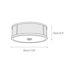 Lampada da soffitto in ottone e vetro Avvynila