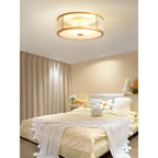 Lampada da soffitto in ottone e vetro Avvynila