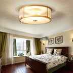Lampada da soffitto in ottone e vetro Avvynila
