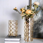 Vaso in Vetro Geometrico Clara