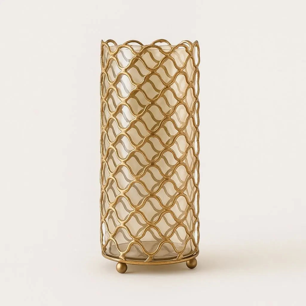Vaso in Vetro Geometrico Clara