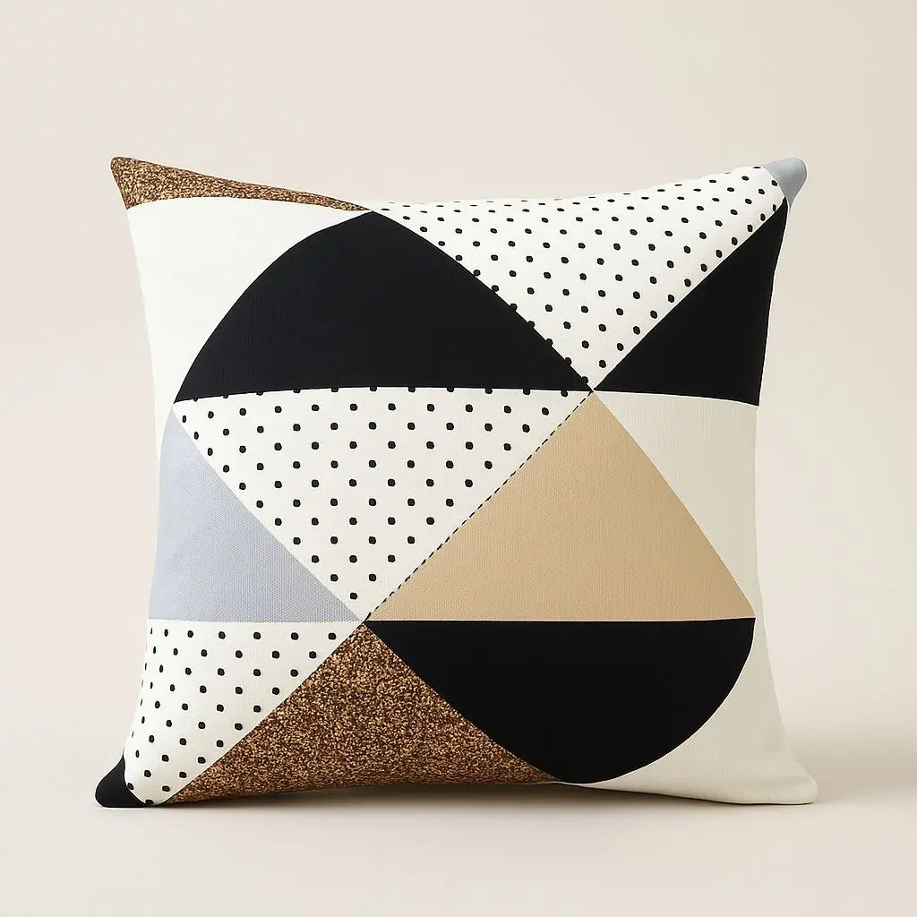 Federe Decorativa Geometrica Avery
