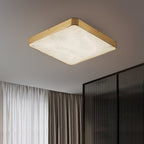Lampada da soffitto in alabastro incassata Uzoror