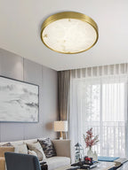Lampada da soffitto in alabastro incassata Uzoror