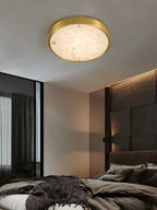 Lampada da soffitto in alabastro incassata Uzoror