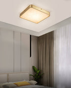 Lampada da soffitto in alabastro incassata Uzoror