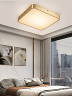 Lampada da soffitto in alabastro incassata Uzoror