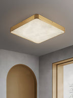 Lampada da soffitto in alabastro incassata Uzoror