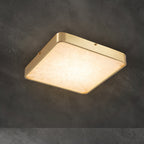 Lampada da soffitto in alabastro incassata Uzoror