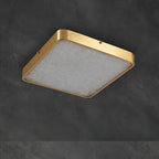 Lampada da soffitto in alabastro incassata Uzoror