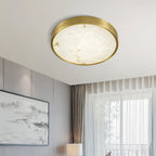 Lampada da soffitto in alabastro incassata Uzoror