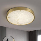 Lampada da soffitto in alabastro incassata Uzoror