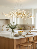 Lampadario Ramo di Ginkgo