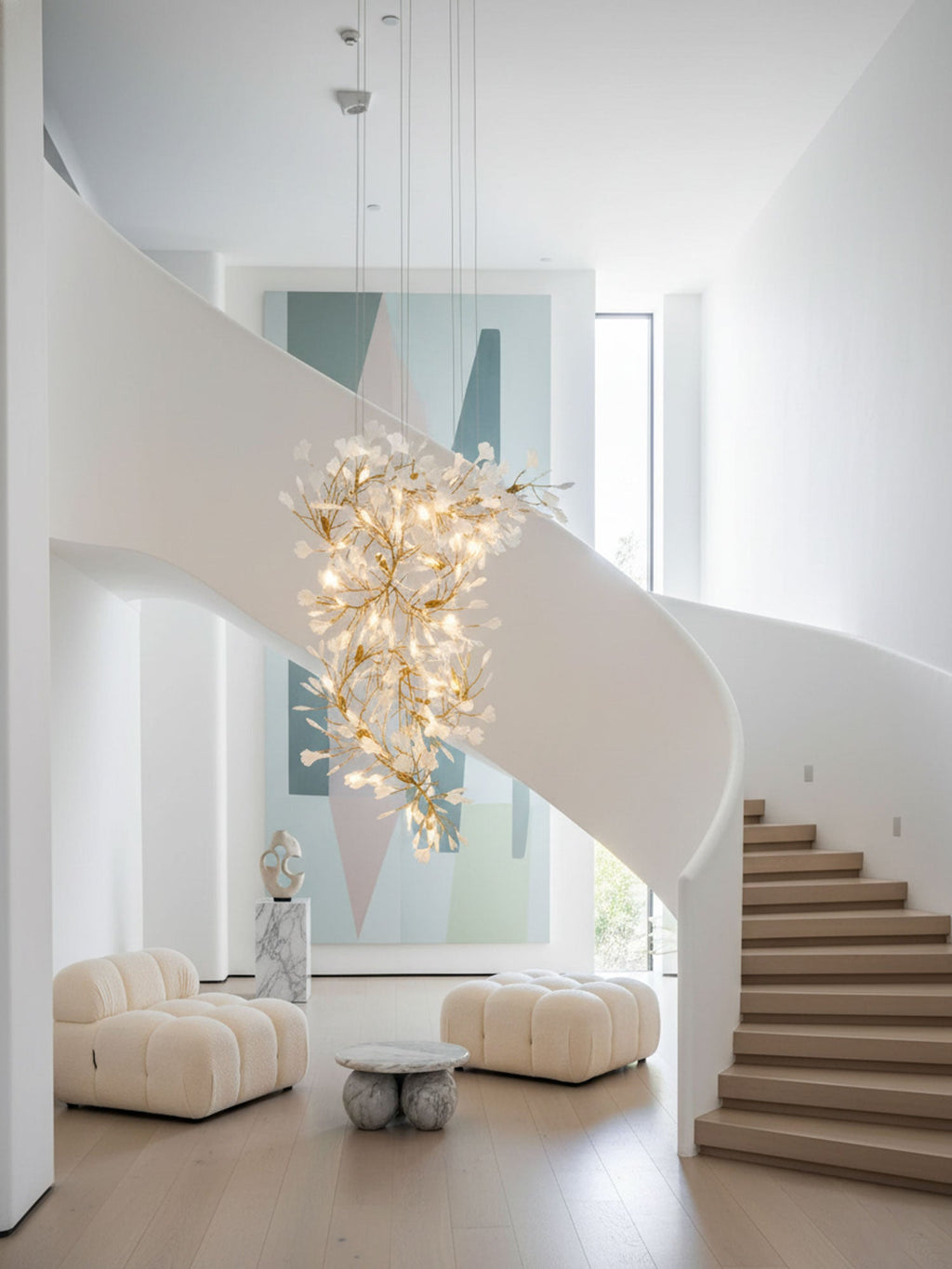 Lampadario Gingko Vortex