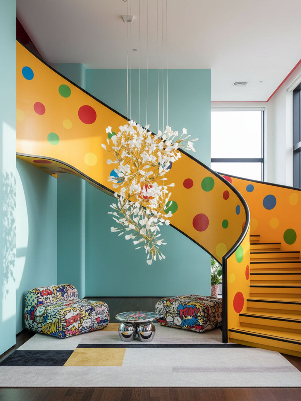 Lampadario Gingko Vortex