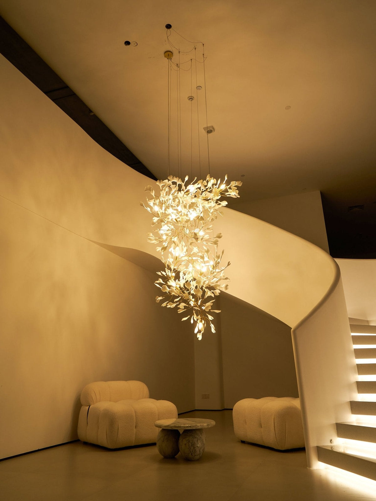 Lampadario Gingko Vortex