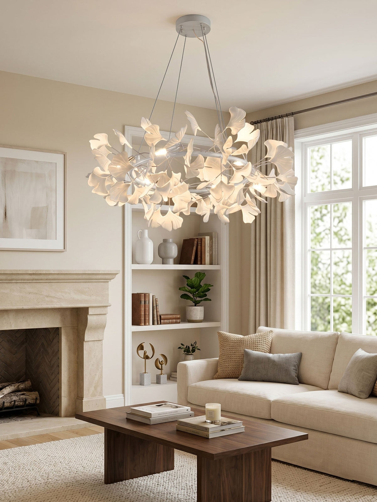 Lampadario Gingko Crown
