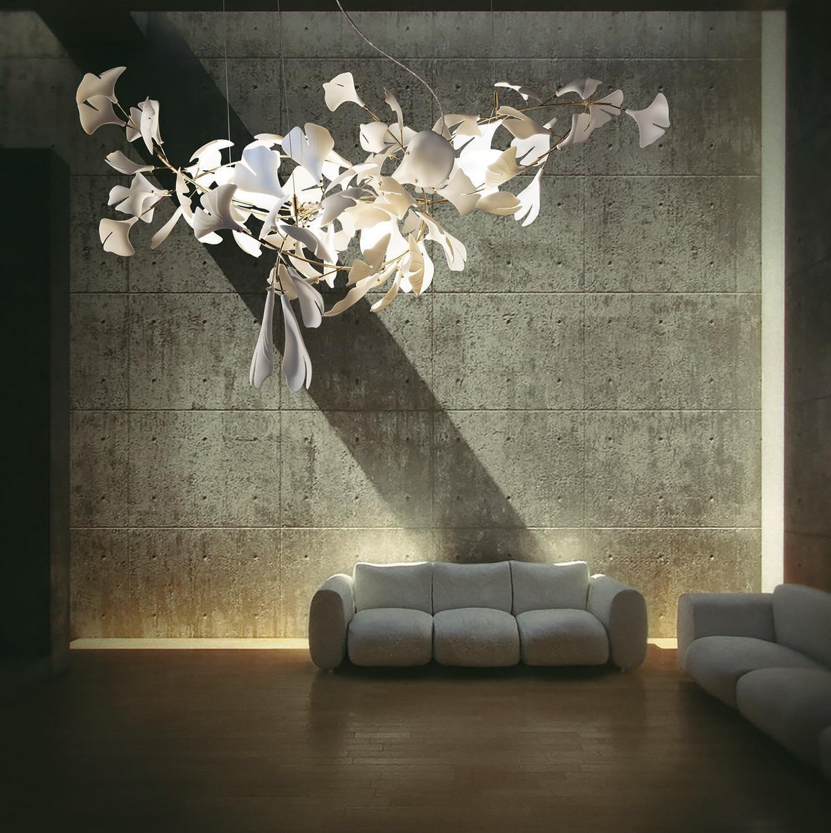 Lampadario Gingko Bloom