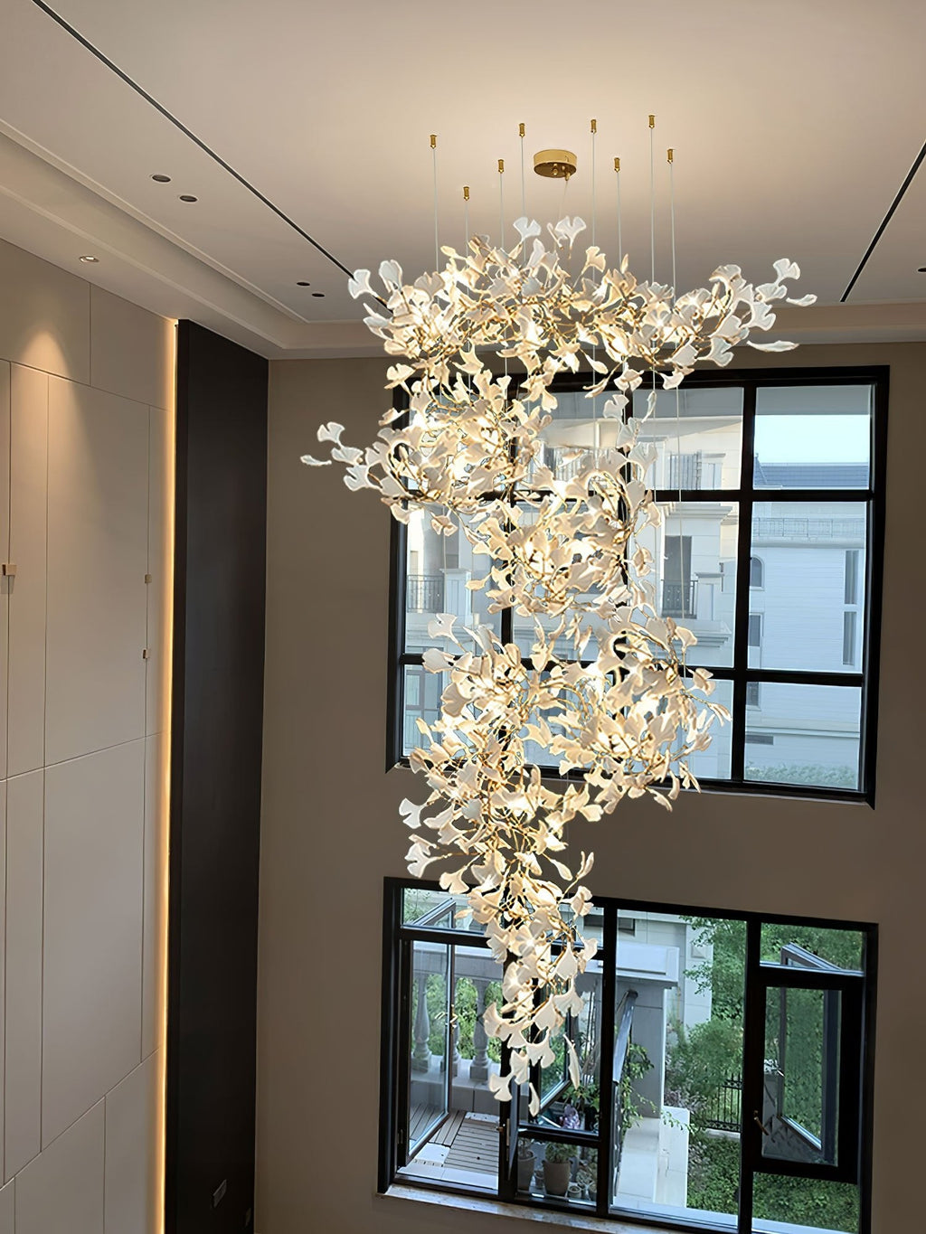 Lampadario Gingko Vortex