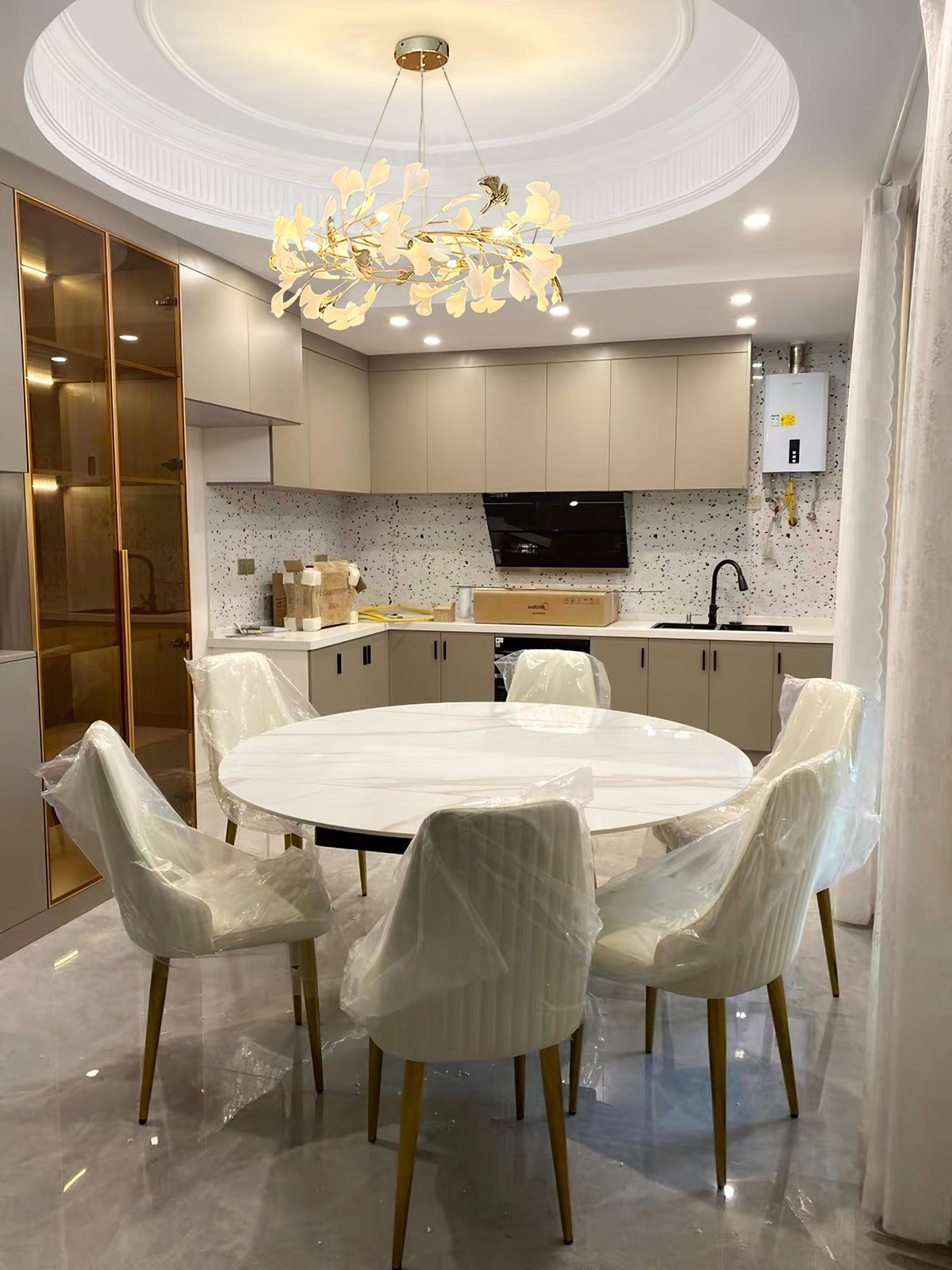 Lampadario Gingko Crown