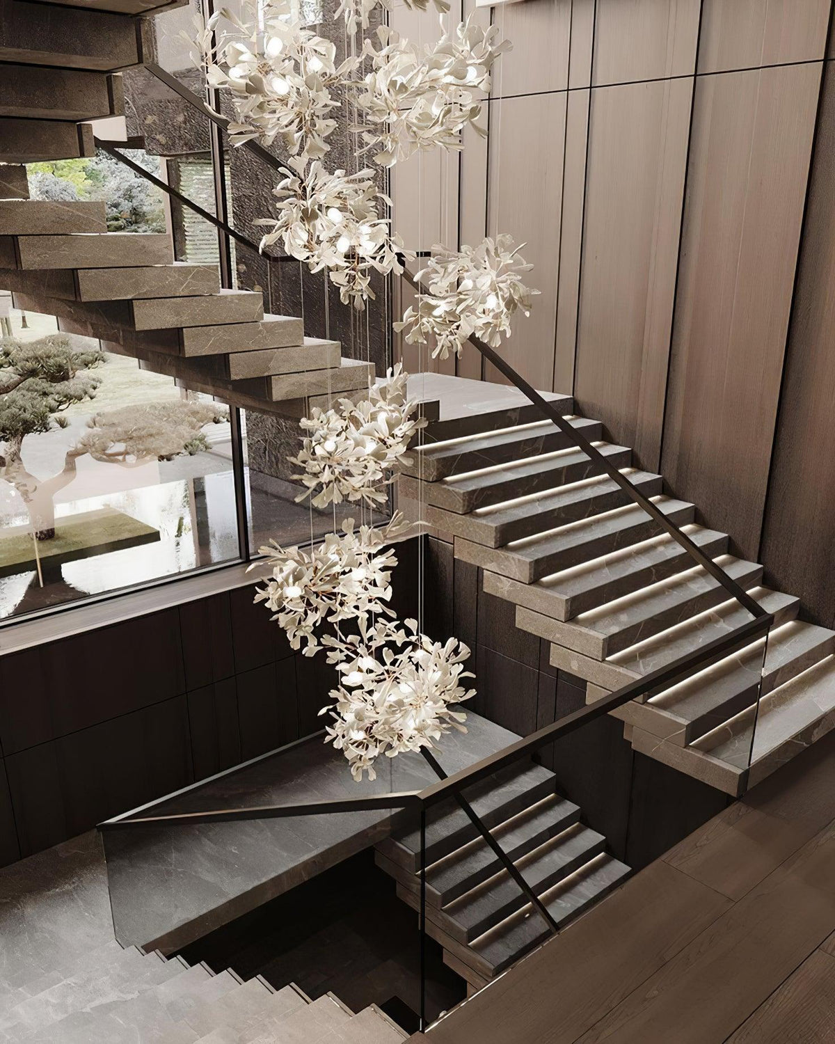 Lampadario Gingko Vortex