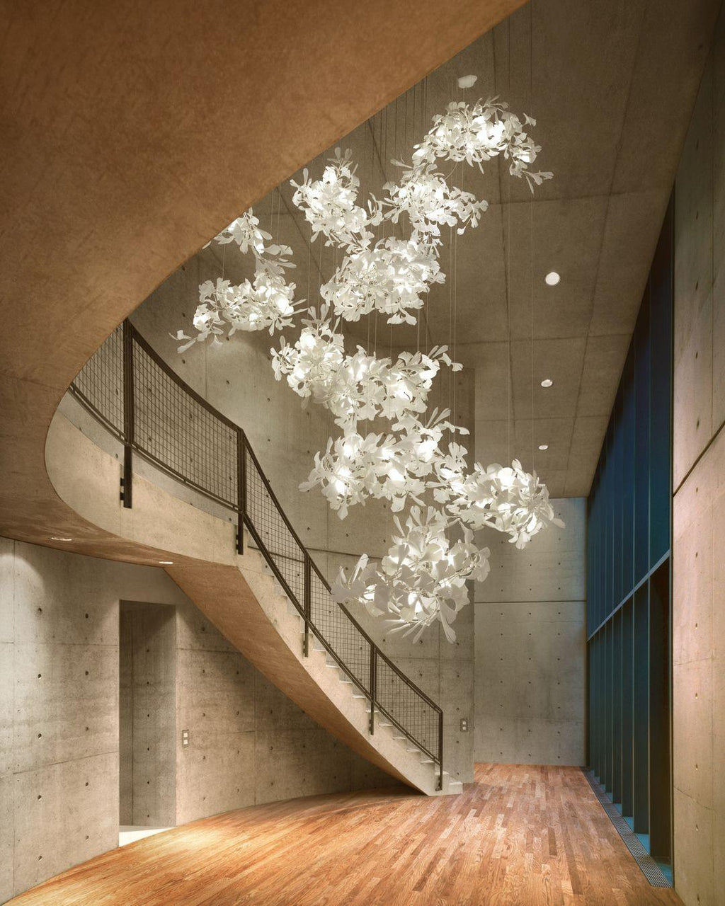 Lampadario Gingko Vortex