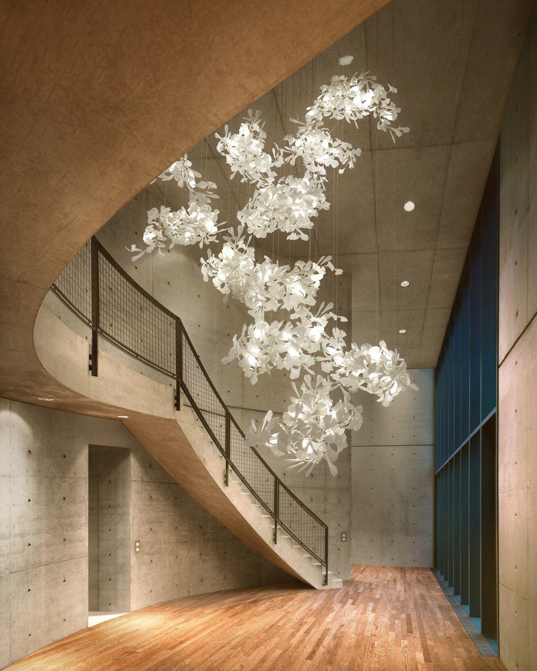 Lampadario Gingko Vortex