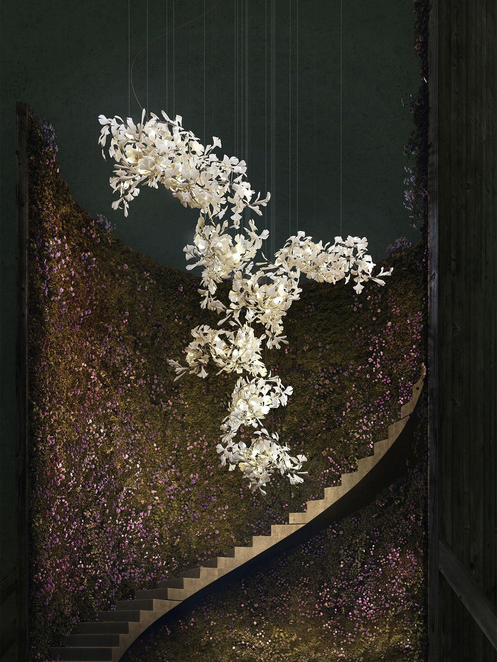 Lampadario Gingko Vortex