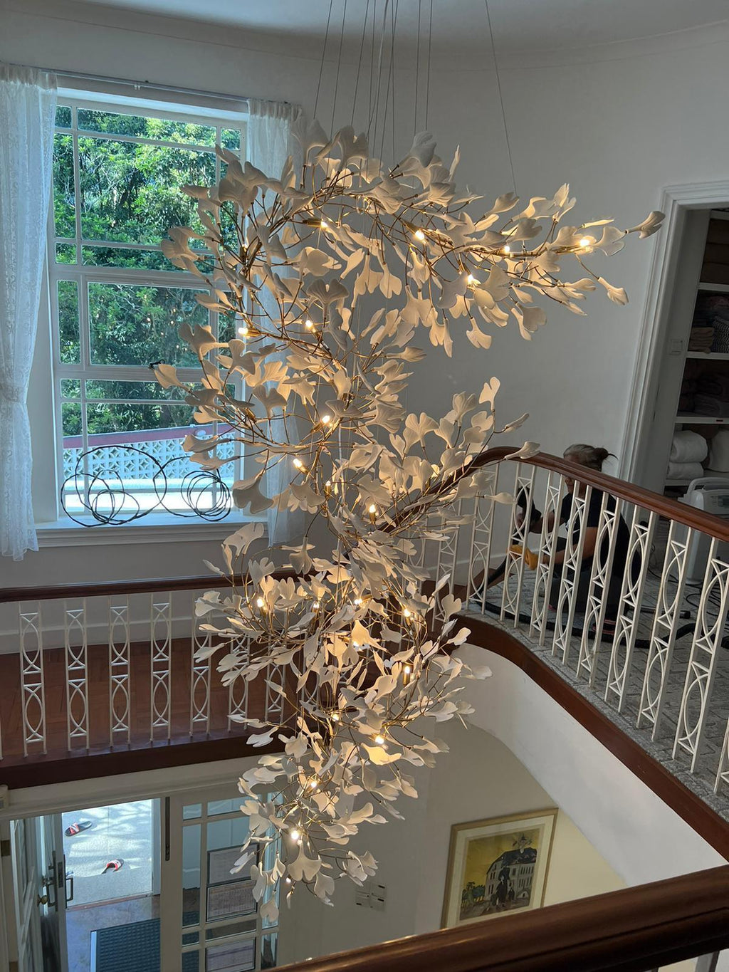 Lampadario Gingko Vortex