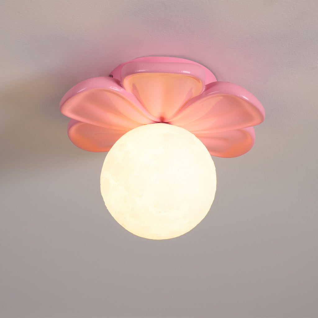 Lampada da soffitto a forma di fiore Cream Bloom