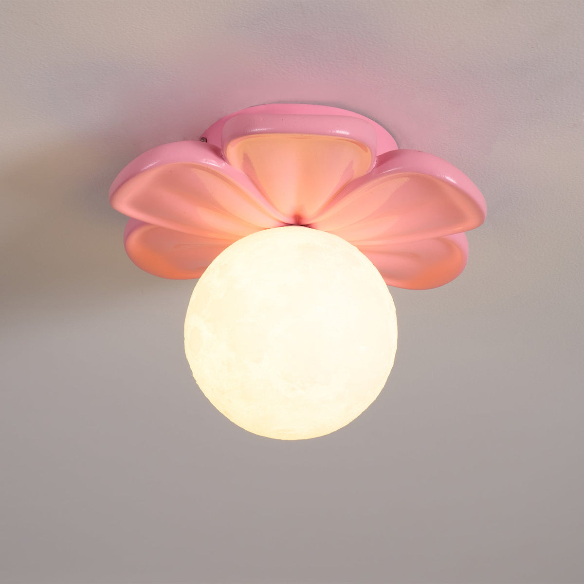 Lampada da soffitto a forma di fiore Cream Bloom