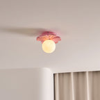 Lampada da soffitto a forma di fiore Cream Bloom
