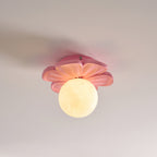 Lampada da soffitto a forma di fiore Cream Bloom