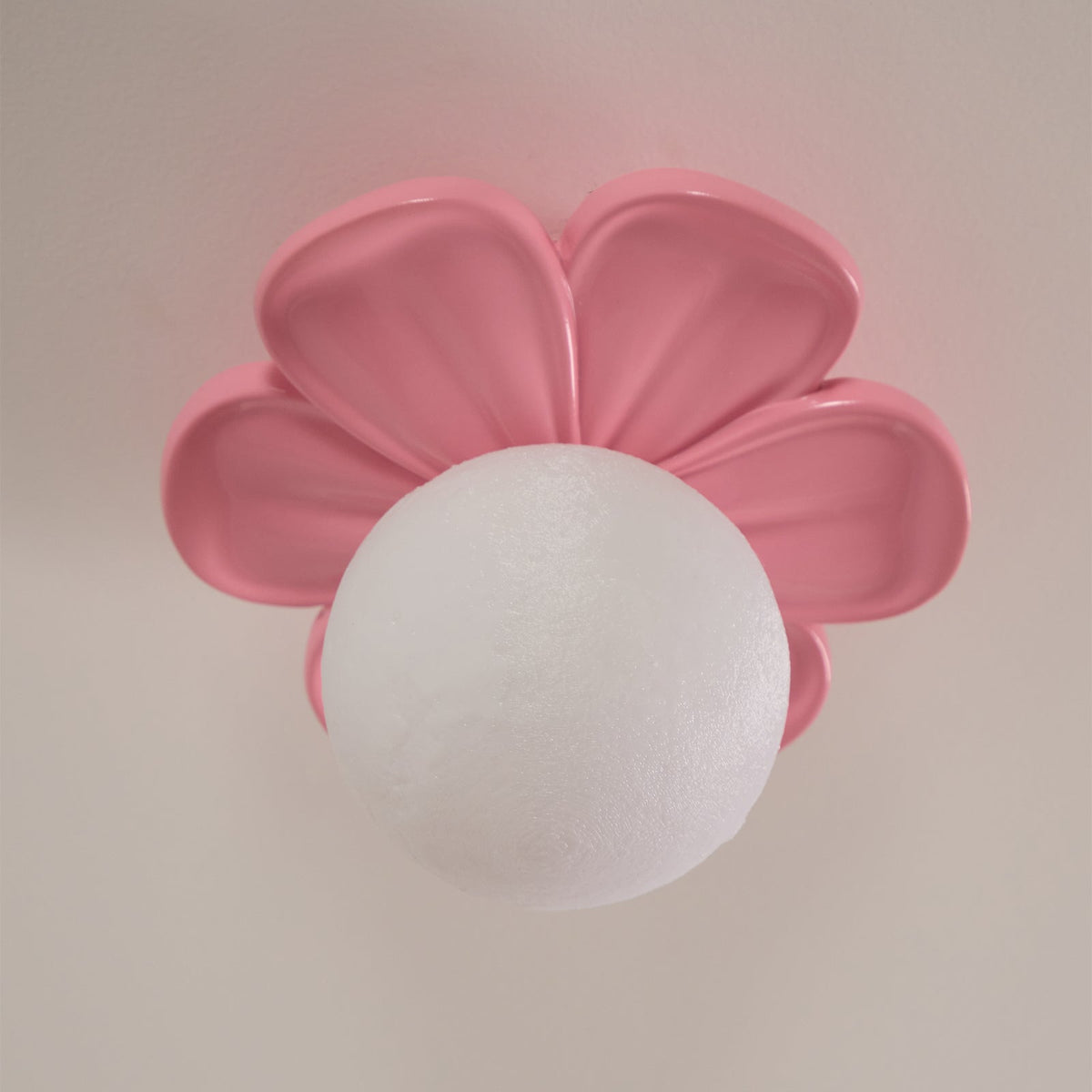 Lampada da soffitto a forma di fiore Cream Bloom
